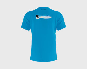 T-shirt bleu azur